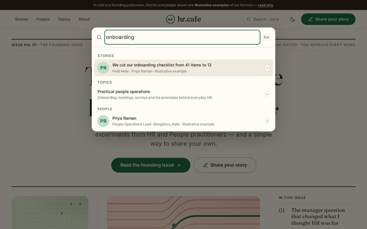 Screenshot: Search anywhere